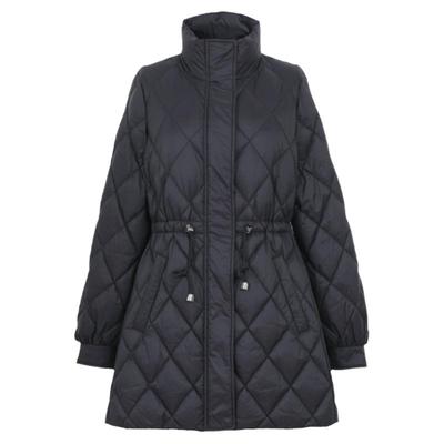 收腰百搭羽绒服女中长款轻薄外套