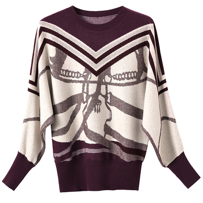 雅致晨曦~秋冬针织衫保暖轻奢简约套头宽松外穿内搭毛衣2025新