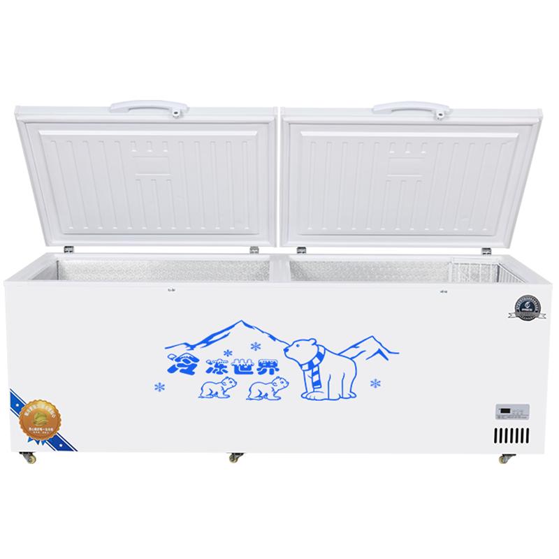 双温两用卧式商用冰柜