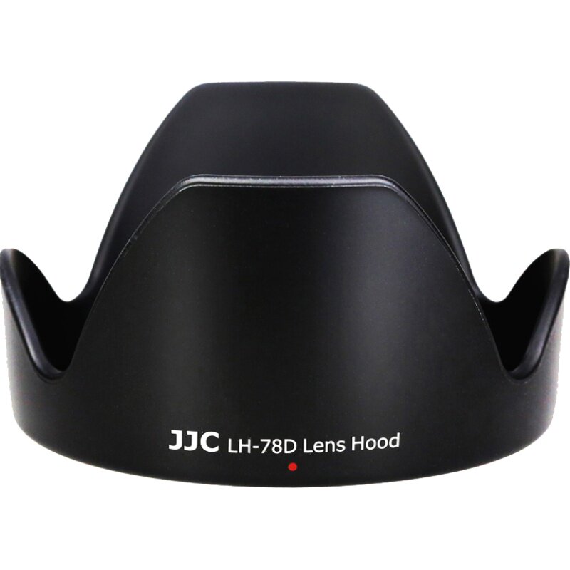 JJC适用佳能EW-78D遮光罩EF-S 18-200mm 28-200mm镜头保护罩单反90D 80D 60D 760D 70D 77D相机镜头配件72mm