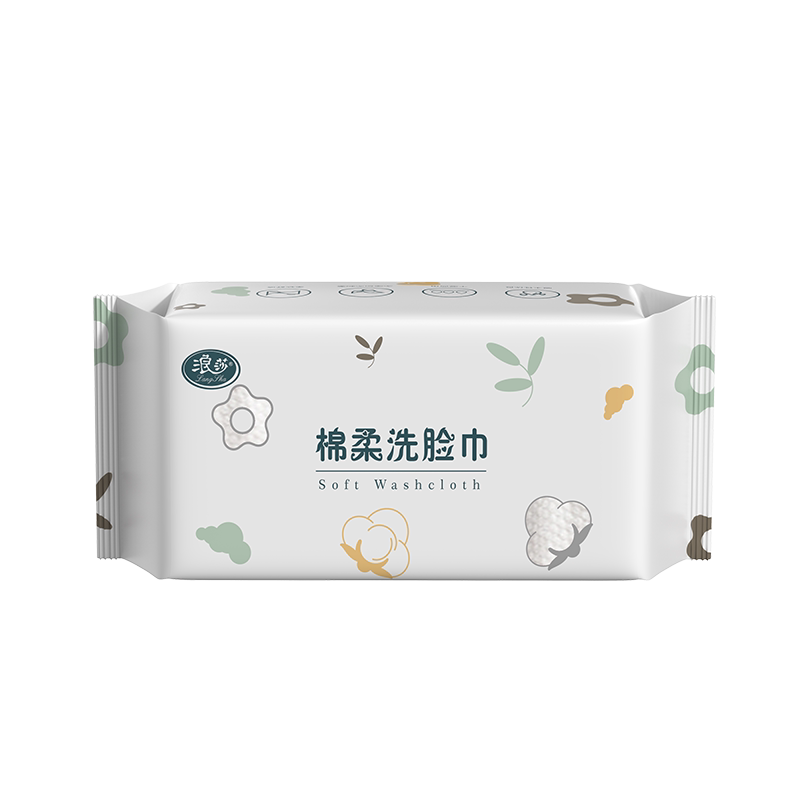浪莎悬挂式一次性洗脸巾干湿两用棉柔巾亲肤女洁面家用擦脸巾