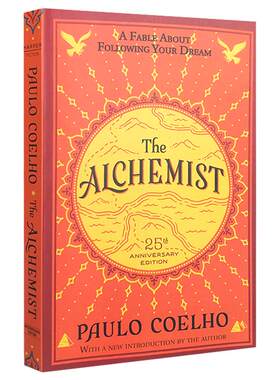 英文原版The Alchemist炼金术士牧羊少年奇幻之旅保罗同名电影小说·柯艾略王源詹姆斯金庸推荐25周年Wonder奇迹男孩Hatchet粉灵豆