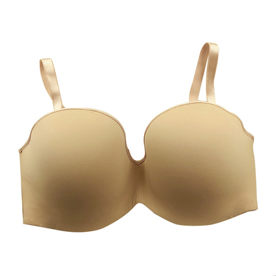 稳稳杯大码文胸半杯婚纱内衣