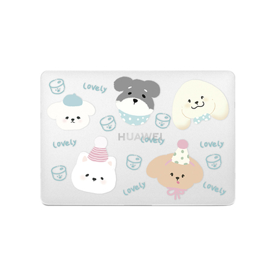 原创插画笔记本透彩壳