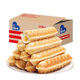 爱乡亲肉松华夫面包棒400g手指面包早餐糕点整箱宿舍零食下午茶