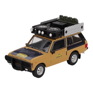 1981年路虎揽胜骆驼杯赛车 MINIGT 1:64苏门答腊仿真合金汽车模型