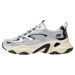 斯凯奇熊猫鞋5代女鞋黑色复古厚底增高透气男子减震休闲鞋150520