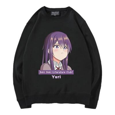 心跳文学部连帽卫衣男女衣服