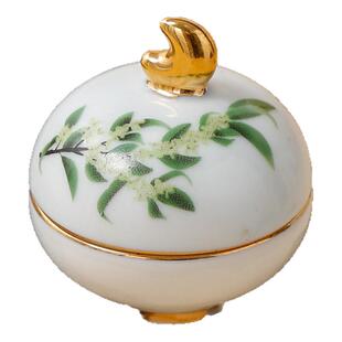 15G陶瓷古风香膏礼盒装女士持久留香花香植物香薰便携固体香膏