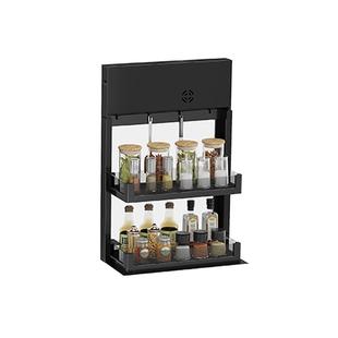 厨房吊柜电动升降拉篮智能吊柜电动升降调味拉篮自动垂直升降拉篮