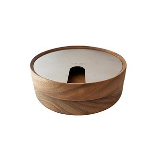 如是茶叶茶饼收纳胡桃木实木茶盘糖果零食收纳礼物礼品