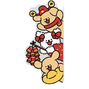 福气临门福字门贴创意厨房门玻璃贴纸2026窗花静电贴墙上遮丑贴画