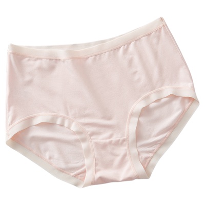 蝶安芬竹纤维女无痕中高腰透气