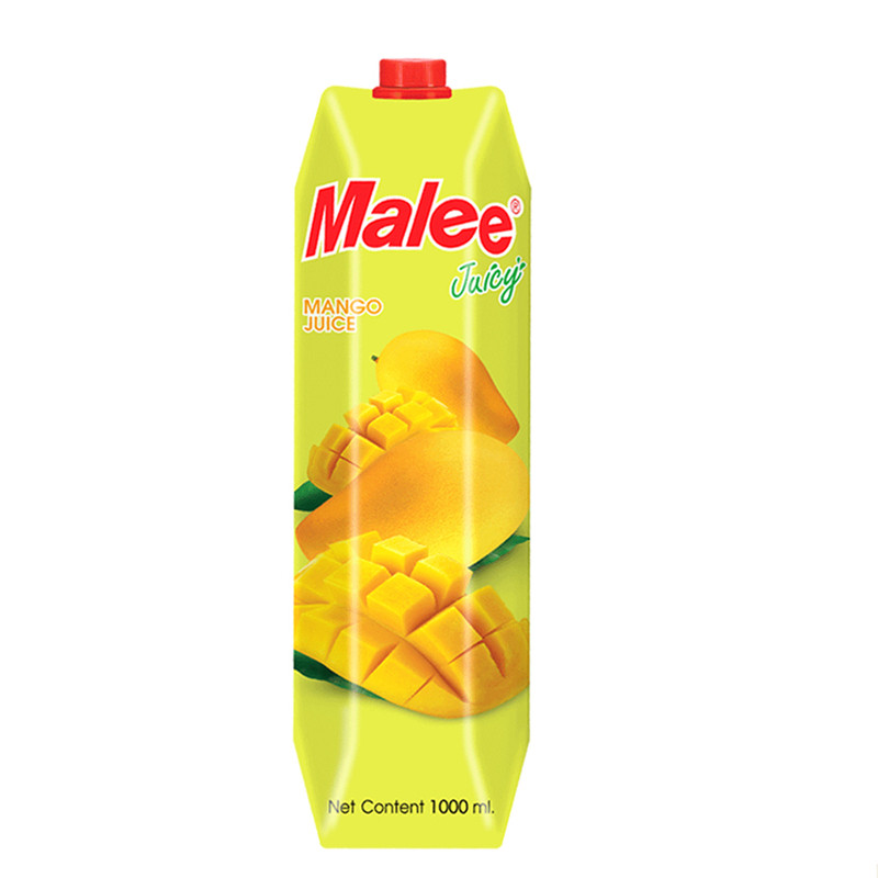 泰国Malee苹果芒果复合果汁1000ml浓缩饮料大瓶整箱进口酒席商超