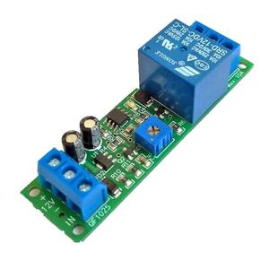触发定时关 3V5V12V24V单稳态继电器模块10秒60秒10分钟 定时开关