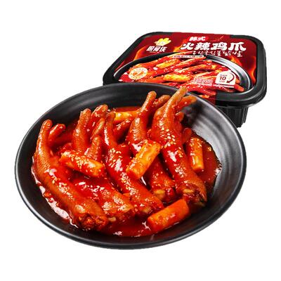 脱骨侠韩式火辣鸡爪450g