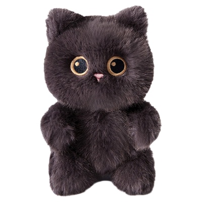 仿真猫咪毛绒玩具公仔生日礼物