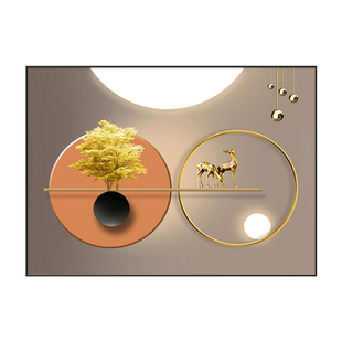 电表箱装饰画配电箱画遮挡箱总开关电表盒挂画新款电闸弱电箱壁画