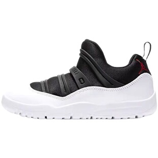 nike耐克乔丹AJ11大魔王儿童男女童休闲运动一脚蹬篮球鞋 BQ7102