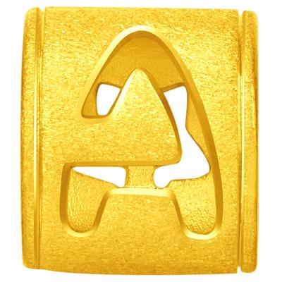 周大福随心蜜语字母转运珠