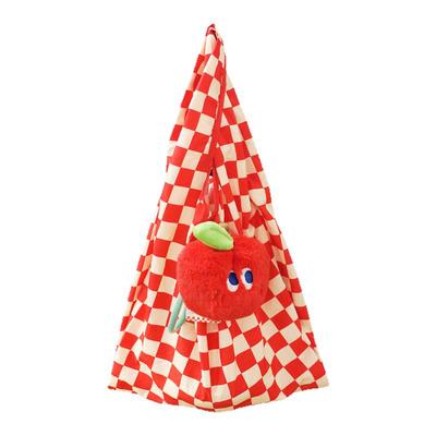 环保购物袋可爱毛绒挂件