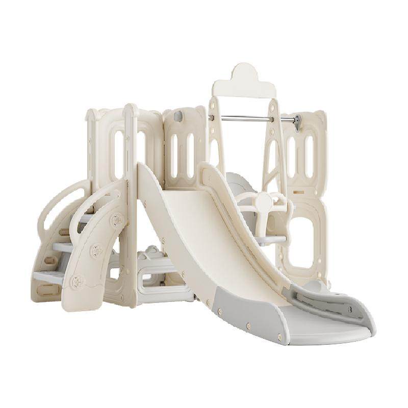 babyviva猫咪滑梯儿童室内家用滑滑梯秋千组合3到10岁玩具攀爬架