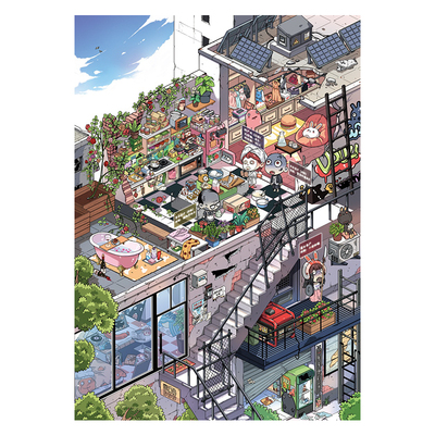 朝釉19.0+20.0+21.0系列造景贴纸