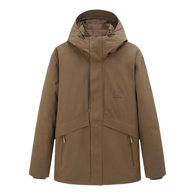 诺思山羽绒棉棉服防泼水御寒外套