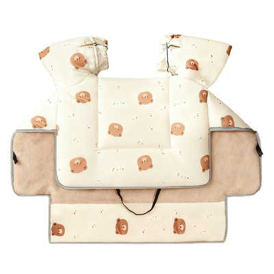 电动车挡风被冬季加绒加厚秋冬电瓶摩托车防水罩加大防雨新款可爱