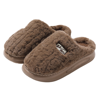 回力防臭棉拖鞋男士秋冬季厚毛绒