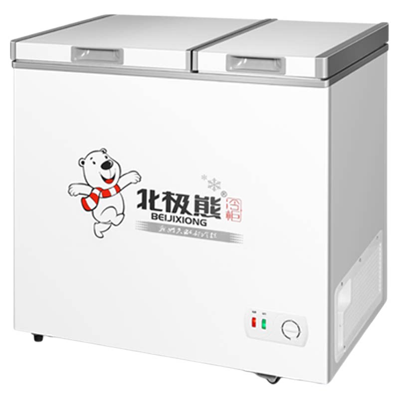 小冰柜北极熊节能双温