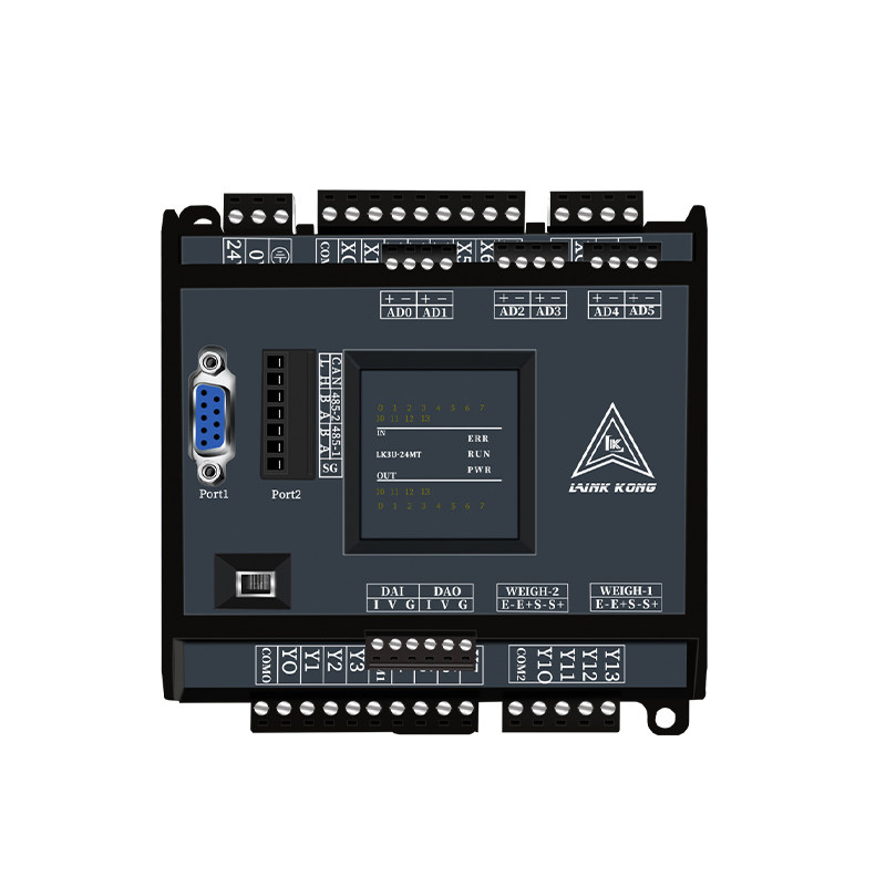 领控fx3ufx2nIO模拟量PLC以太网