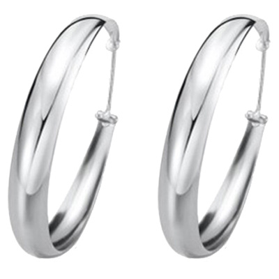 适合圆脸纯银时尚欧美夸张耳环