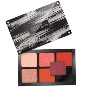 唯魅秀羽柔雾面哑光眼影大地色哑光微珠光初学者化妆师专用舞台妆