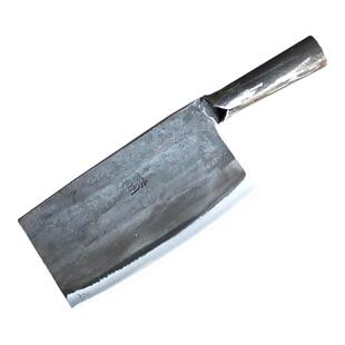 锰钢老式菜刀汽车钢锻打砍骨刀商用鸡鸭鹅斩切刀膛鱼杀鱼切菜片刀