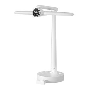 公正品多功能带USB插座宿舍学生护眼学习台灯面板多孔插排排插