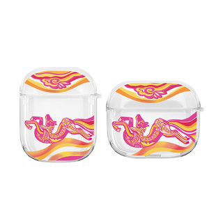 适用苹果官网同款马年耳机壳airpodspro3保护套airpods4耳机套四代官方无线蓝牙airpods3代透明二代硅胶2代