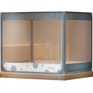 康亨蚊帐尺寸定制防摔儿童订制加大拼接床定做家用卧室防掉床纹帐