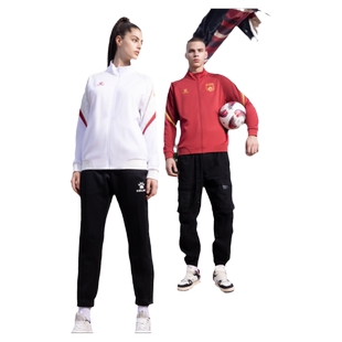 卡尔美出征系列运动套装男2025春季新款运动外套足球训练长裤