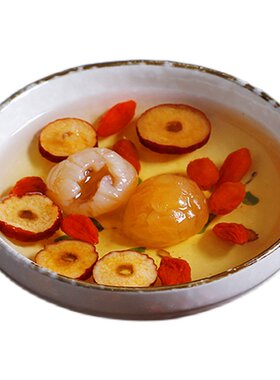 组合桂圆组合枸杞泡水喝红枣茶