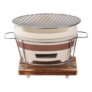 围炉煮茶烧烤炉家用烤火炉户外炭火炉老式打边炉泥炉碳炉碳烤炉子