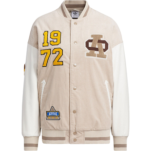 Adidas/阿迪达斯正品三叶草女子运动立领单排扣外套IN1081