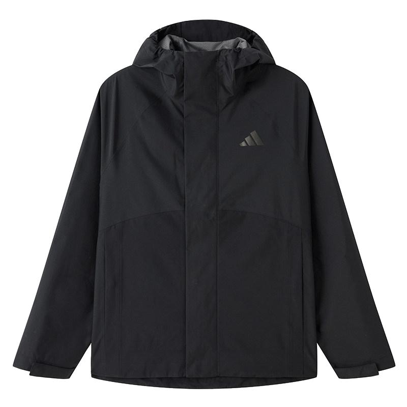 Adidas阿迪达斯男装2026秋季新款M ESS RAIN 运动休闲外套KS7695