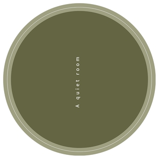 圆形地毯硅藻泥转椅地垫2025新款电脑房电竞椅办公轮滑椅加厚垫子