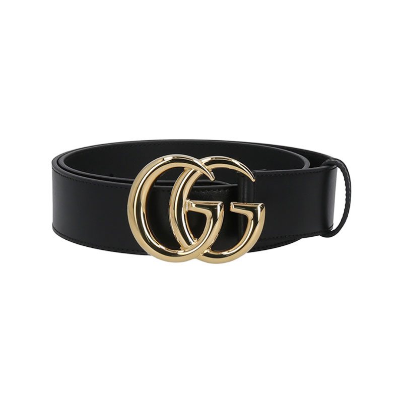 【自营】Gucci/古驰 男士牛皮革不可裁剪皮带腰带 406831 0YA0G