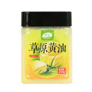 牧仑内蒙草原动物黄油煎牛排专用草饲黄油烘焙家用罐装官方旗舰店