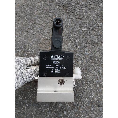 议价亚德客电磁阀ESV410，DC24V，压力0.2-1.0MP