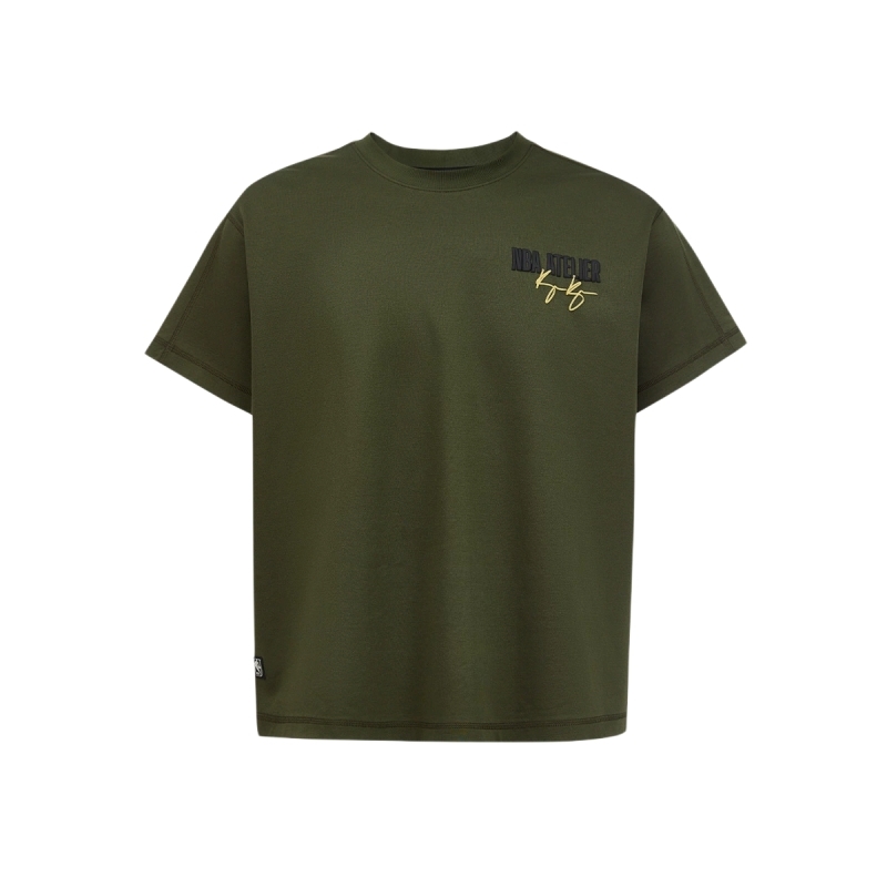 【库兹马联名】NBA ATELIER x KYLE KUZMA男士夏季圆领短袖T恤