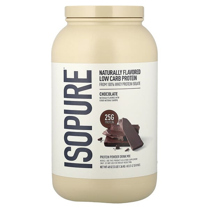 Isopure爱素纯蛋白粉低碳水化合物乳清蛋白粉高蛋白增肌粉维矿补