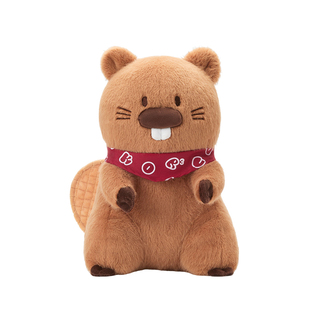 OKURRR河狸Gunther新款卡皮巴拉公仔毛绒玩具创意情侣玩偶礼物